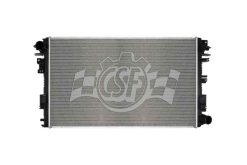 Alternative view of CSF 19-22 Dodge RAM 2500/3500 Turbo Diesel (w/o High output engine) OEM Plastic  Alum Radiator