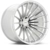 Vossen HFX-4 17x9 - 6x135 - ET0 - Super Deep - 87.1 - Silver Polished Wheel