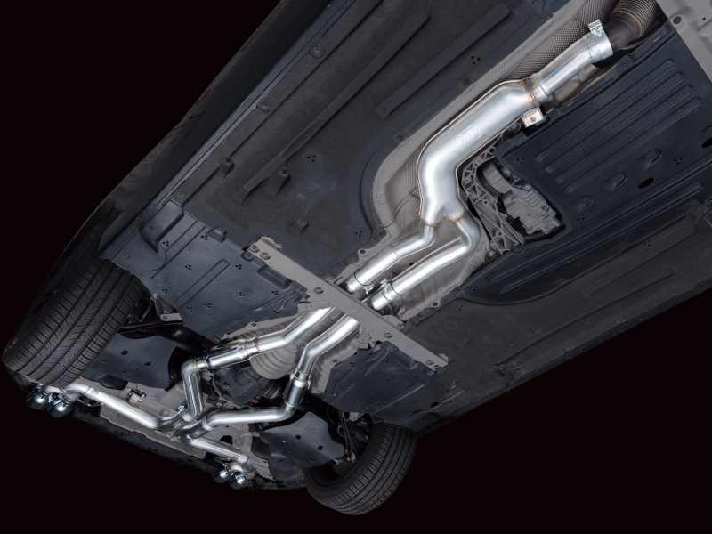 AWE Tuning 22-26 BMW M240i (G42) Track Edition Exhaust - Chrome Silver Tips - Image 4