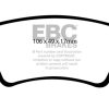 EBC 11+ Volvo S60 2.5 Turbo T5 (300mm Front Rotors) Redstuff Rear Brake Pads
