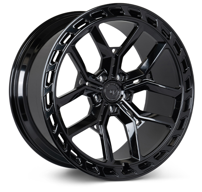 Vossen X Urban Forged UVX - 22x10.5 - ET32 - 5x120 - 72.6 - GB - Gloss Black - Defender Front