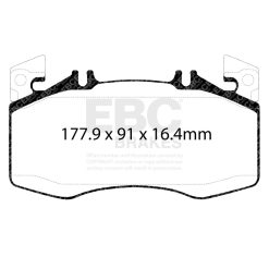 EBC 20-23 Mercedes-Benz CLA45 AMG Bluestuff Front Brake Pads - Image 4
