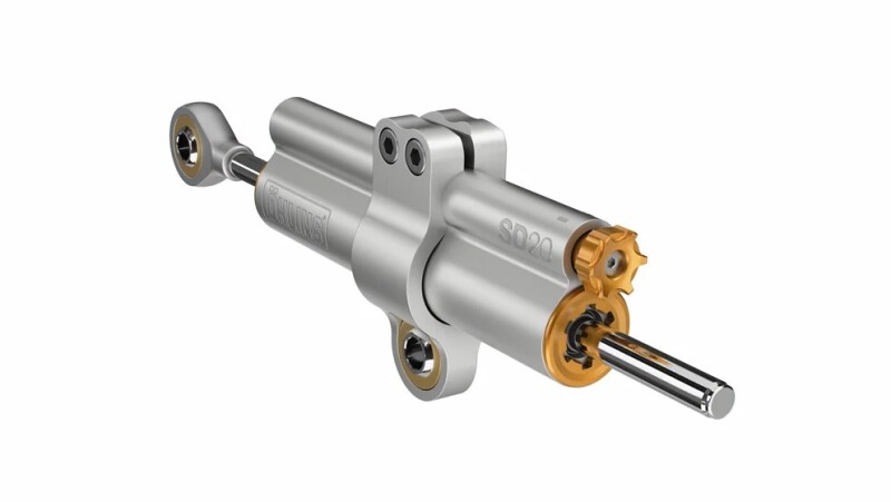 Ohlins 18-26 Ducati Panigale V2/V4 Steering Damper - Titanium - Image 3