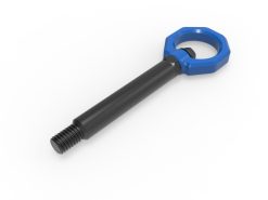Alternative view of aFe 23-25 BMW M2 (G87) CONTROL Front / Rear Tow Hook - Blue