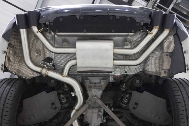 Dinan 18-25 BMW X3 M40i/X4 M40i (G01/G02) Valved Catback Exhaust System - Polished Tips - Image 5