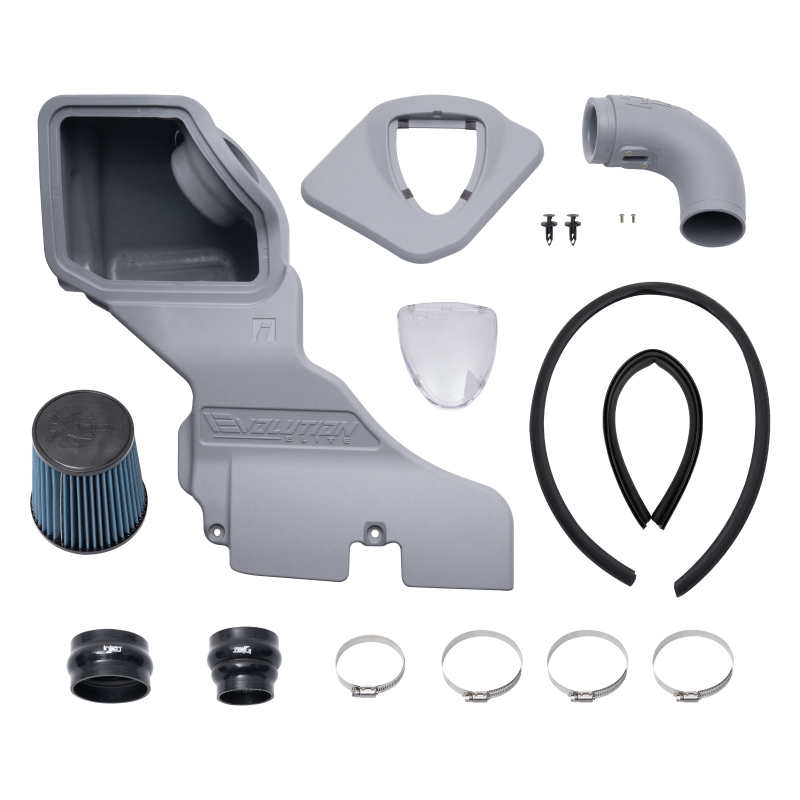 Injen 24-25 Toyota Tacoma L4 2.4L Turbo Evolution Elite Intake - Cement Gray - Image 4