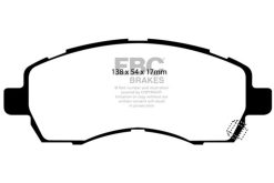 Alternative view of EBC 97-98 Subaru Impreza 1.8 Yellowstuff Front Brake Pads
