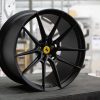 Vossen x Novitec NF9 22x9.5in - 5x114.3 BP - ET34 - Satin Black Ferrari Purosangue Front Wheel