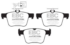 Alternative view of EBC 2018+ Audi TT RS Quattro 2.5L Turbo Bluestuff Rear Brake Pads