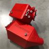 CSF 12-16 BMW M5 (F10) / 12-18 BMW M6 (F06/F12/F13) Twin Charge-Air-Cooler Set - Anodized Red