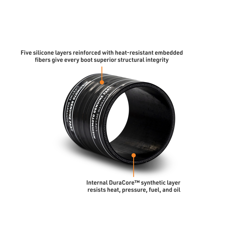 Mishimoto Duracore 3.5in Straight Coupler - Image 2