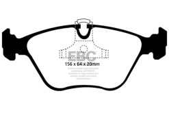 EBC 01-03 BMW 525i 2.5 (E39) Greenstuff Front Brake Pads - Image 2