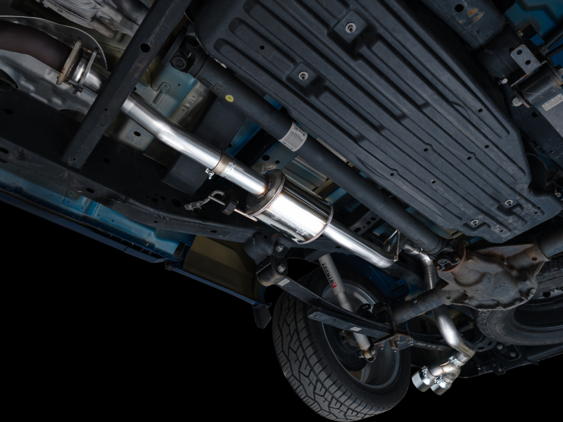 AWE Tuning 21-25 Ford F150 (14th Gen Reg Cab) Cat-Back Exhaust - 4.5in Dual Side Exit Chrome Tips - Image 12