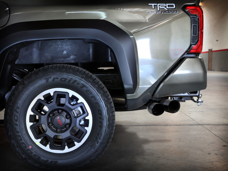aFe 2024 Toyota Tacoma L4 2.4L Vulcan Series 2.5-3in 304 SS Steel Cat-Back Exhaust w/Black Tips - Image 5