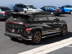 aFe Takeda 2-1/2in 304 Stainless Steel Axle-Back Exhaust w/ Black Tip Hyundai Kona 24-26 L4-1.6L (t) - Image 4
