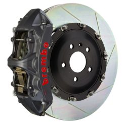 Brembo 24+ BMW M30i/530i XDrive Fr GT-S BBK 6 Piston Cast 380x34 2pc Rotor Slotted Type-1 - Black HA