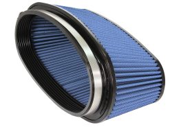 Alternative view of aFe Magnum FORCE Intake Rplcmnt Air Filter (11-3/8x4)IN F x(14x5-1/2)IN B x(12x3-1/2)IN T x 5 IN H