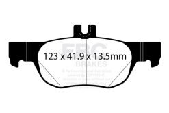 EBC 2020+ Mazda CX-30 2.5L Greenstuff Rear Brake Pads
