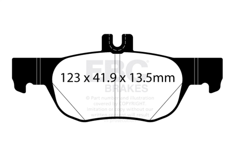 EBC 2020+ Mazda CX-30 2.5L Greenstuff Rear Brake Pads