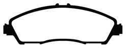 Alternative view of EBC 14+ Acura MDX 3.5 Yellowstuff Front Brake Pads