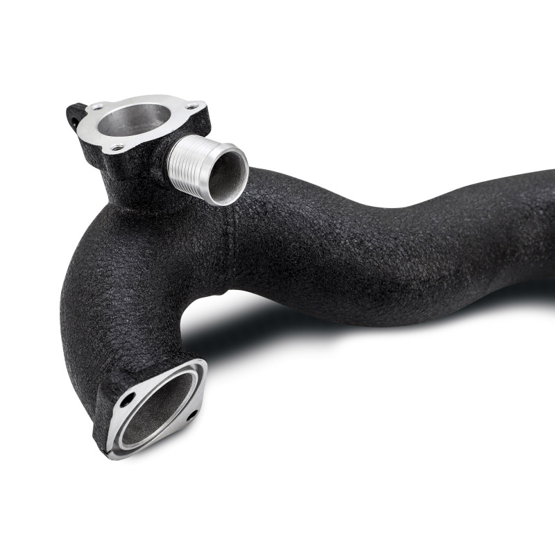 Mishimoto 2024+ Ford Mustang EcoBoost Charge Pipes - Wrinkle Black - Image 2