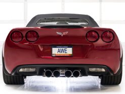 AWE Tuning 09-13 Chevrolet Corvette 6.2L Touring Edition Axle-Back Exhaust w/ Chrome Silver Tips - Image 4