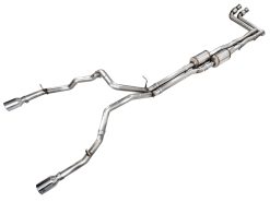 AWE Tuning 25+ RAM 1500 3.0TT 0FG Cat-Back Touring Exhaust - Chrome Silver Tips