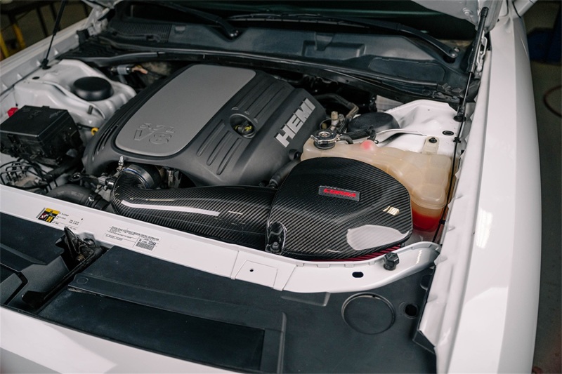 Corsa 11-23 Dodge Challenger/Charger 5.7L V8 Carbon Fiber Open Element Air Intake - Dry - Image 2
