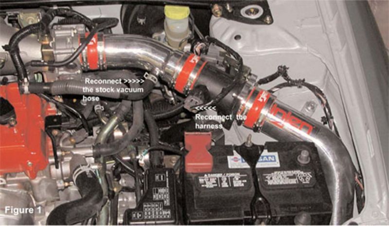 Injen 02-06 Sentra SER Spec V 2.5L (CARB 02-04 Only) Polished Cold Air Intake - Image 3