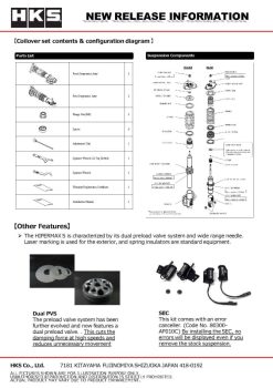 HKS HIPERMAX S VBH FULL CANCELLERKIT F PILLOW - Image 3