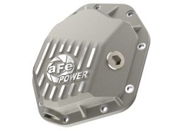 aFe 19-25 GM Trucks Front Diff Cover - Raw w/ Machined Fins