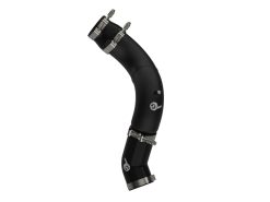 aFe BladeRunner 3-1/2in Aluminum Cold Charge Pipe Black RAM Diesel Trucks 25-26 L6-6.7L (td)