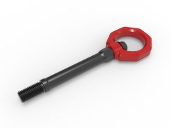 Alternative view of aFe CONTROL Front Tow Hook Red