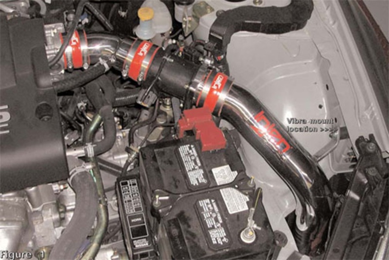 Injen 02-06 Altima 4 Cyl. 2.5L (CARB 02-04 Only) Polished Cold Air Intake - Image 6