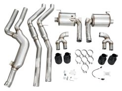AWE Tuning 22-26 BMW M240i (G42) Touring Edition Exhaust - Diamond Black Tips - Image 20