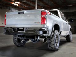 aFe Large Bore-HD 5in 409SS DPF-Back Exhaust System w/Pol Tip 24-25 GM Diesel Trucks V8-6.6L(td) L5P - Image 3