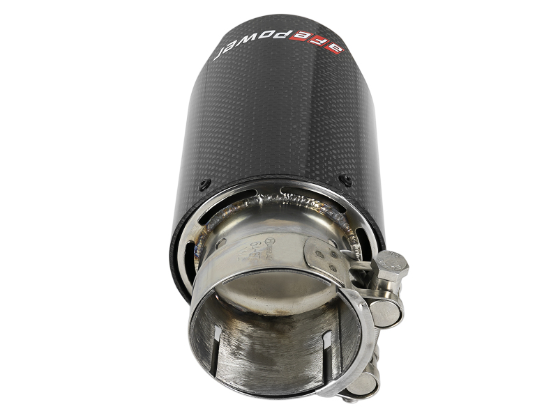 aFe MACH Force-Xp Universal Exhaust Tip 2-1/2 IN Inlet x 3-1/2 IN Outlet X 7 IN L - Image 4