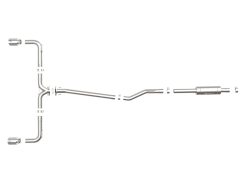 aFe Takeda 2-1/2in 304 SS Cat-Back Exhaust w/ Polished Tips 14-18 Mazda 3 L4 2.0L/2.5L - Image 5