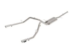 aFe Apollo GT Series Cat-Back Exhaust GM Trucks 09-18 V6-4.3L/V8-4.8/5.3L-Dual Rear Exit Polish Tips