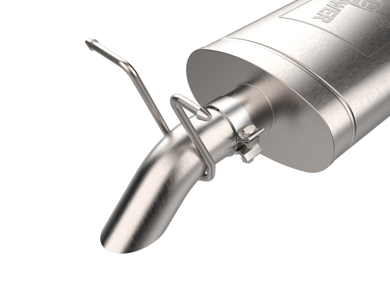 aFe 23-25 GM Colorado/Canyon L4-2.7L (t) ROCK BASHER 3 IN 409 Stainless Steel Cat-Back Exhaust - Image 2