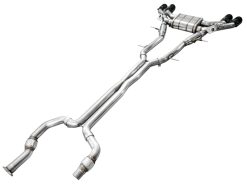 AWE Tuning 2021+ Cadillac CT4-V Blackwing SwitchPath Exhaust - Diamond Black Tips - Image 8