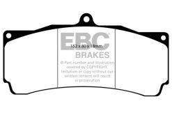 Alternative view of EBC Brakes Redstuff Ceramic Brake Pads