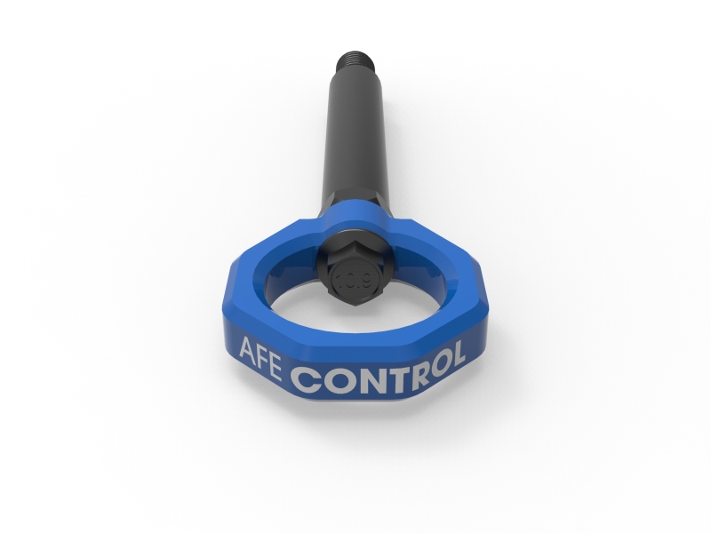 aFe 23-25 BMW M2 (G87) CONTROL Front / Rear Tow Hook - Blue - Image 3