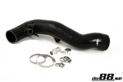 do88 Volvo S60/V70/XC70/S80/XC90 Turbo 3in Inlet Hose Black