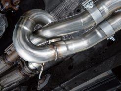 AWE 2024+ Ford Ranger Raptor 3.0L Switchpath Cat-Back Exhaust - Chrome Silver Tips - Image 4
