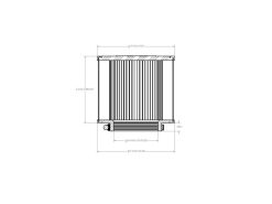 aFe Magnum FORCE Intake Replacement Air Filter w/ D2 Dry Media 4in F x7in B x7in T x6in H - Image 6