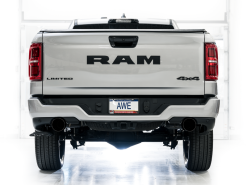 AWE Tuning 25+ RAM 1500 3.0TT 0FG Cat-Back Touring Exhaust - Diamond Black Tips - Image 7