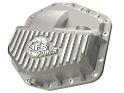 aFe POWER Street Series Front Diff Cover Raw w/ Machined Fins Ford F-250/350 23-26(Dana M235)