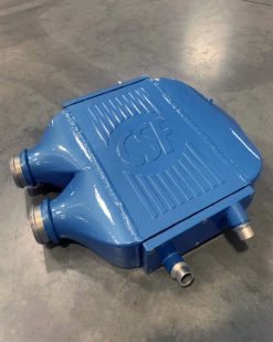 CSF 2014+ BMW M3/M4 (F8X) Top Mount Charge-Air-Cooler - Yas Marina Blue