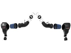Alternative view of aFe 24-25 Ford Mustang GT V8 5.0L Momentum GT Cold Air Intake System w/ Pro 5R Filter